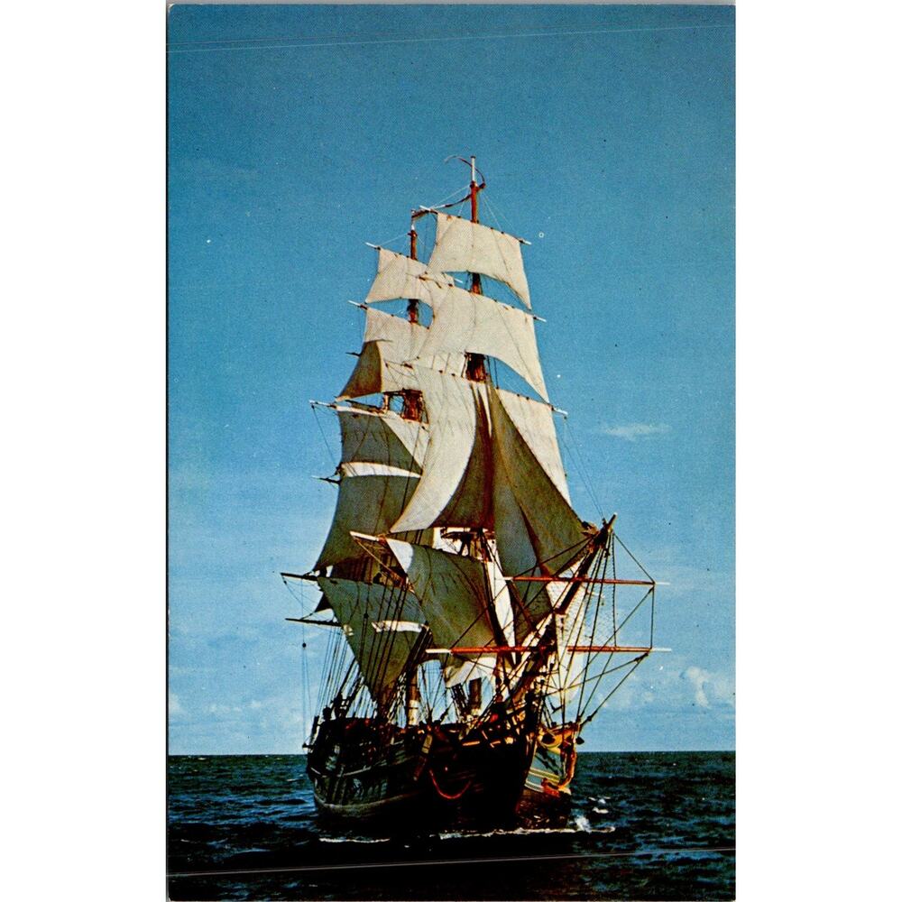 The Bounty Vinoy Yacht Basin St. Petersburg FL Vintage Postcard SP17-25